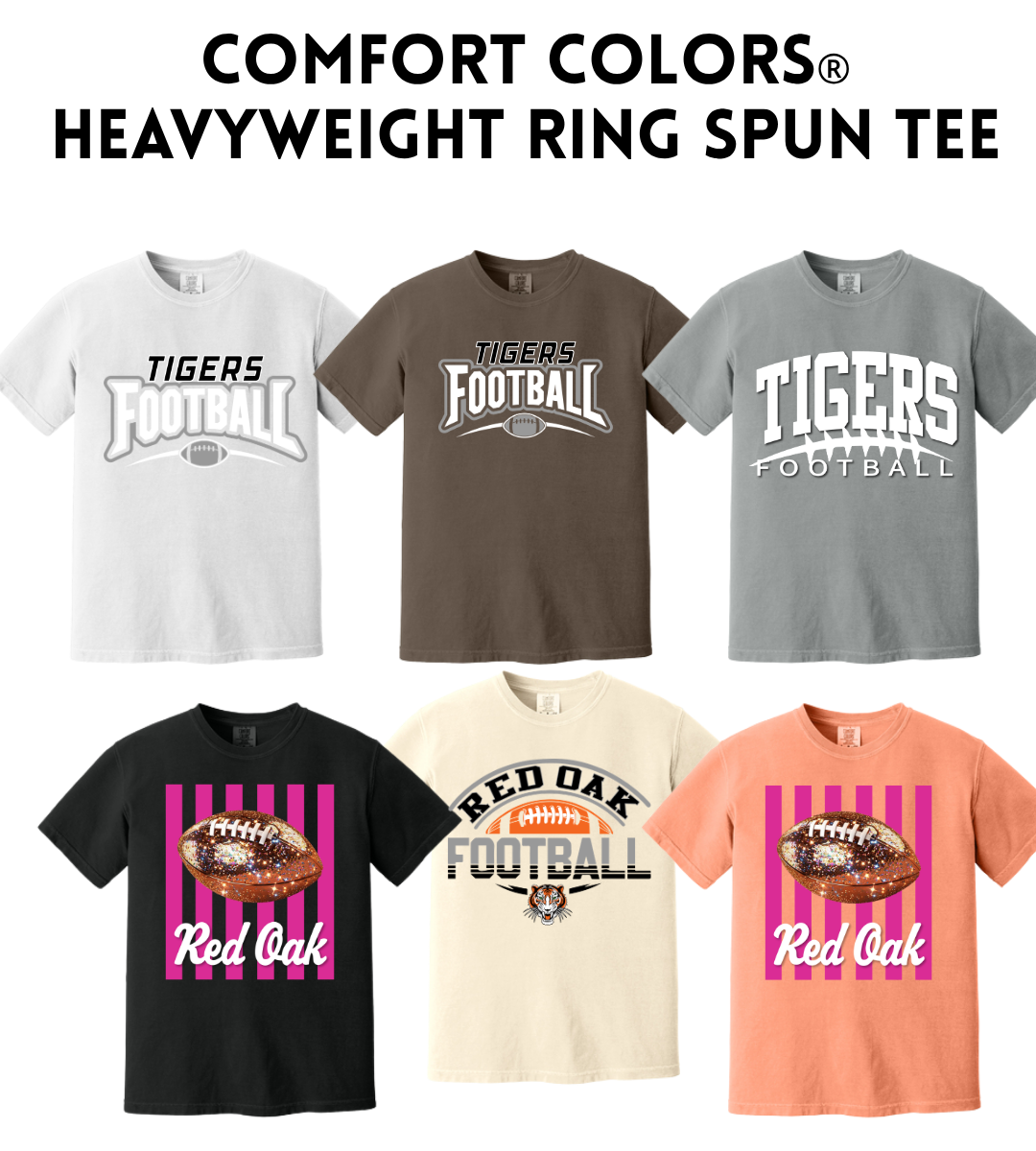 ROFB26 1717 Comfort Colors® Heavyweight Ring Spun Tee