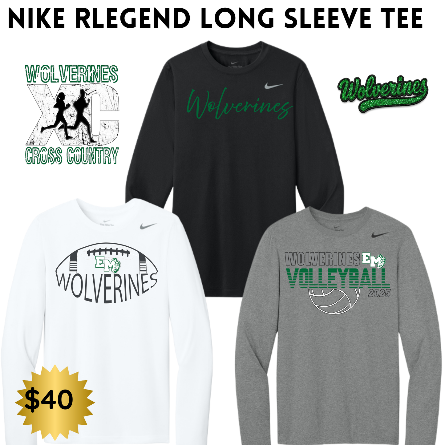 EMAYS25 Nike rLegend Long Sleeve Tee