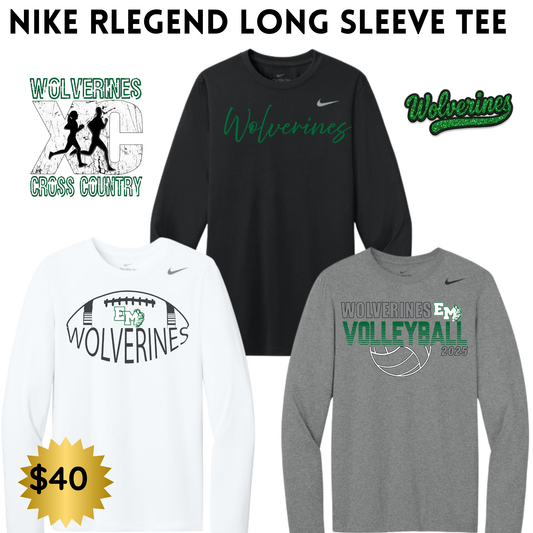 EMAYS25 Nike rLegend Long Sleeve Tee