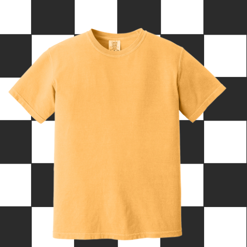 Comfort Color T-Shirt with Patch- Citrus