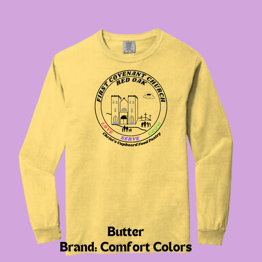 FCC Comfort Colors Long Sleeve T-Shirt -Butter