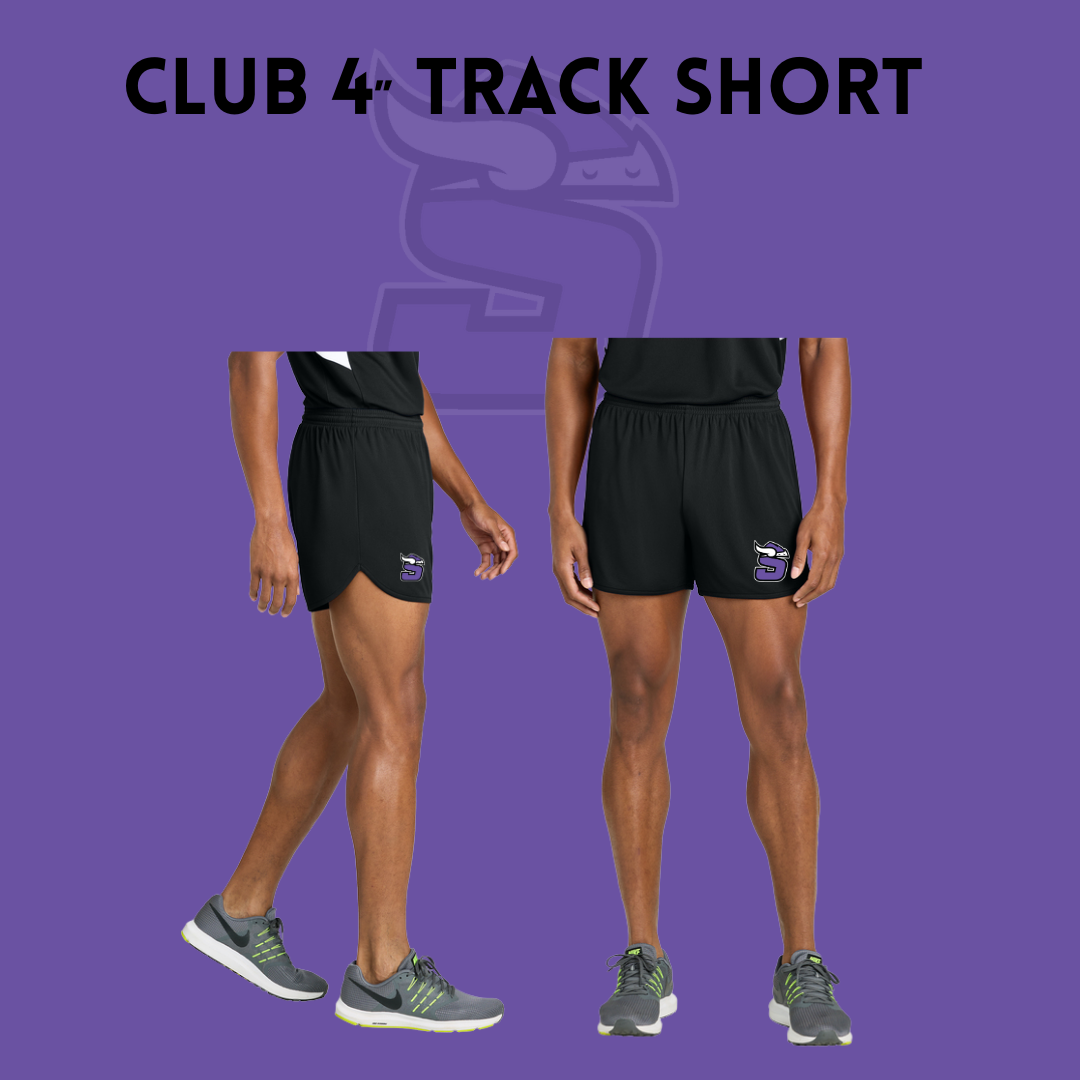 SBTR26 Men's Club 4” Track Short