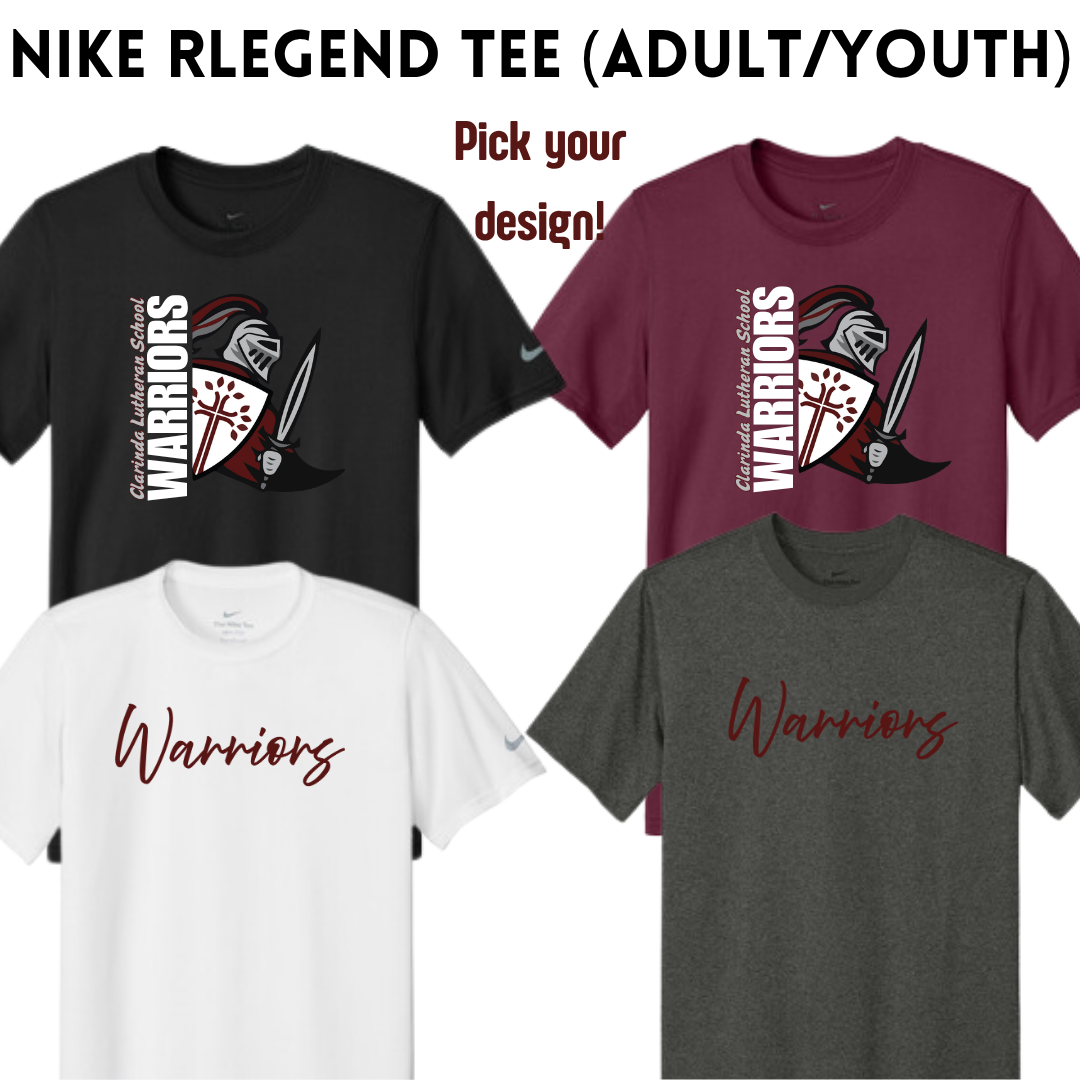 CL26 DV7299 Nike rLegend tee (Youth / Adult)