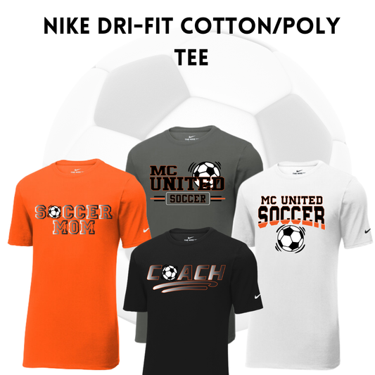 MCUFC Nike Dri-FIT Cotton/Poly Tee