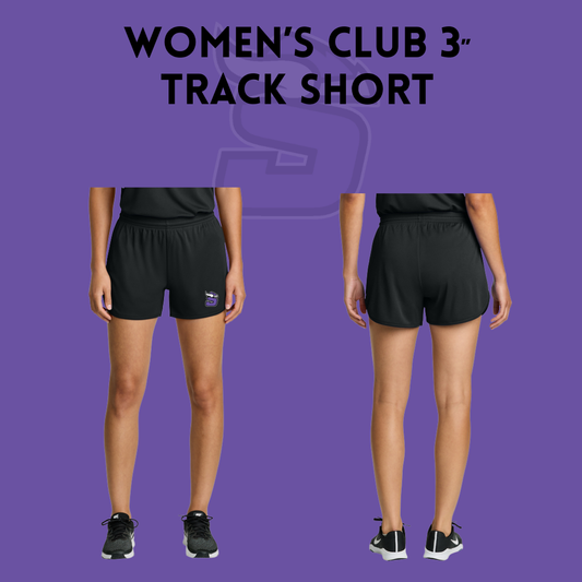 SBTR26 Women’s Club 3” Track Short