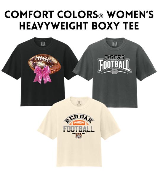 ROFB26 3023CL Comfort Colors® Women’s Heavyweight Boxy Tee