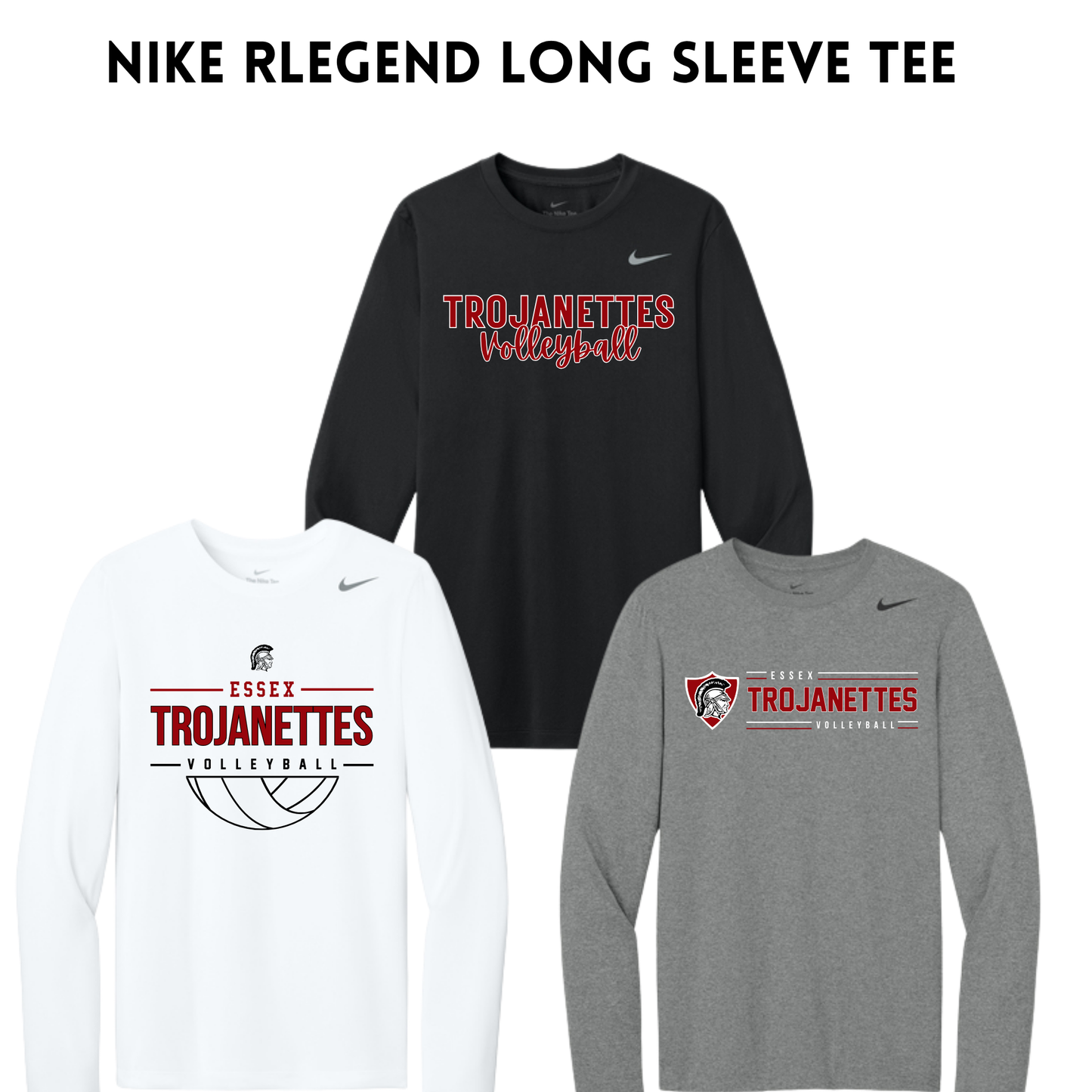 EVB26 NKHQ4550 Nike Team rLegend Long Sleeve Tee