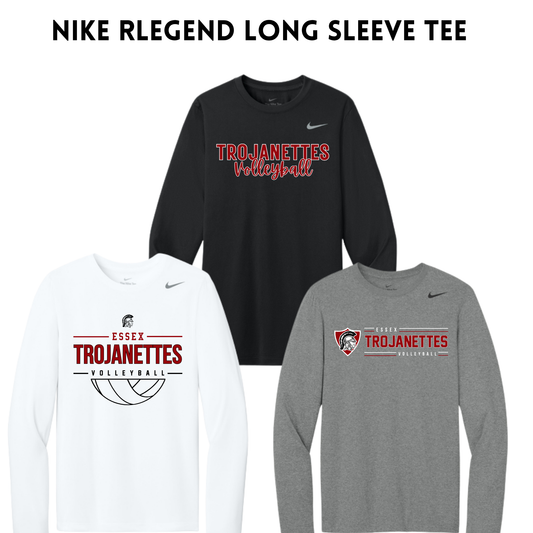 EVB26 NKHQ4550 Nike Team rLegend Long Sleeve Tee