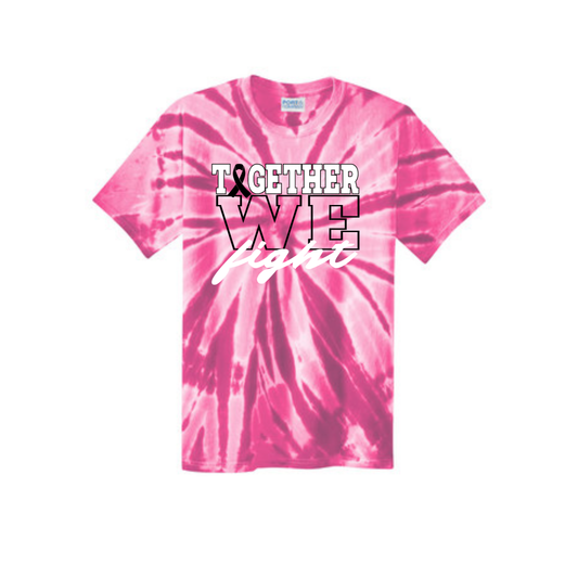 PO Tie Dye T-Shirt YOUTH & ADULT - Pink
