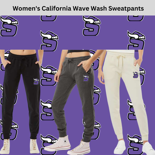 SBB Women's California Wave Wash Sweatpants