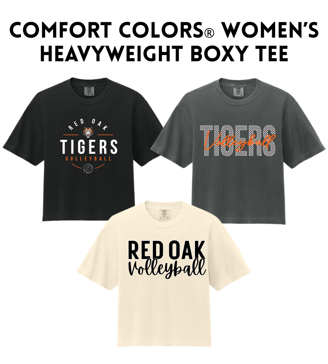 ROVB26 3023CL Comfort Colors® Women’s Heavyweight Boxy Tee
