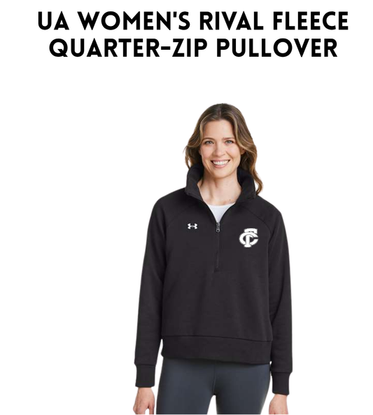 FCP UA Women's Rival Fleece Quarter-Zip Pullover
