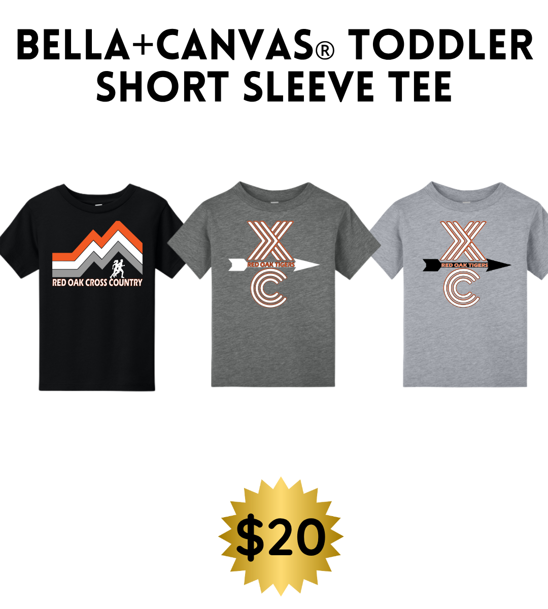 ROCC25 Bella & Canvas Toddler Jersey Tee