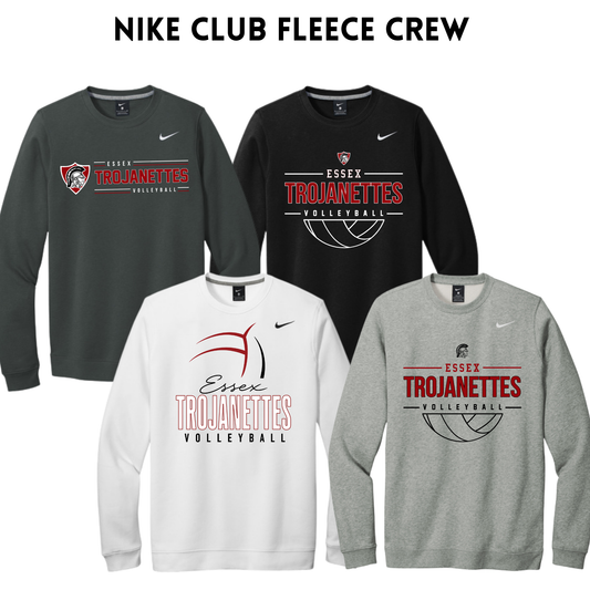 EVB26 NKFD9863 Nike Club Fleece Sleeve Swoosh Crew