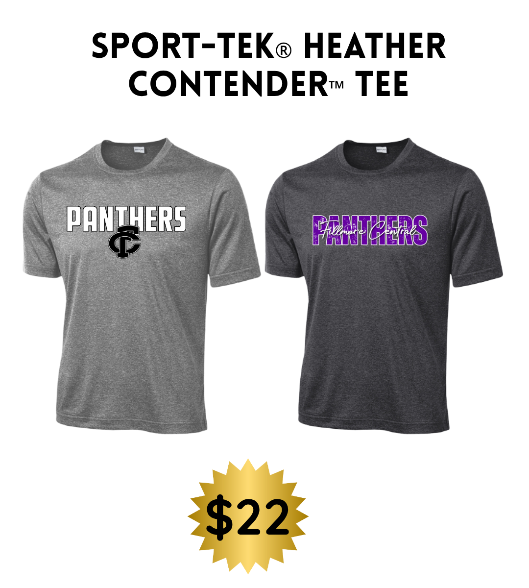 FCP Sport-Tek® Heather Contender™ Tee Adult & Youth