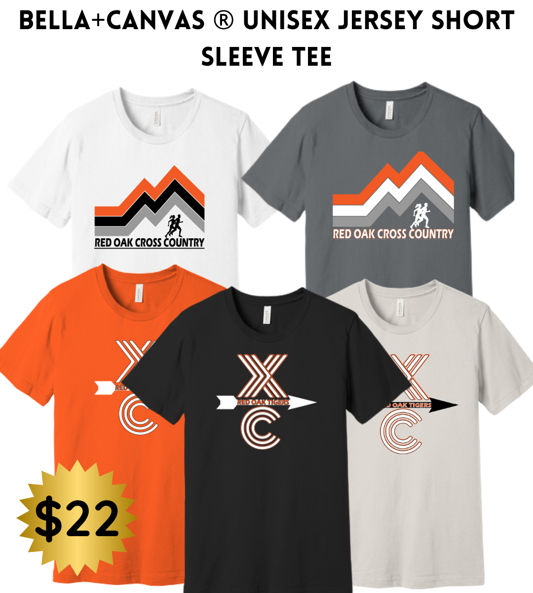 ROCC25 BELLA+CANVAS ® Unisex Jersey Short Sleeve Tee