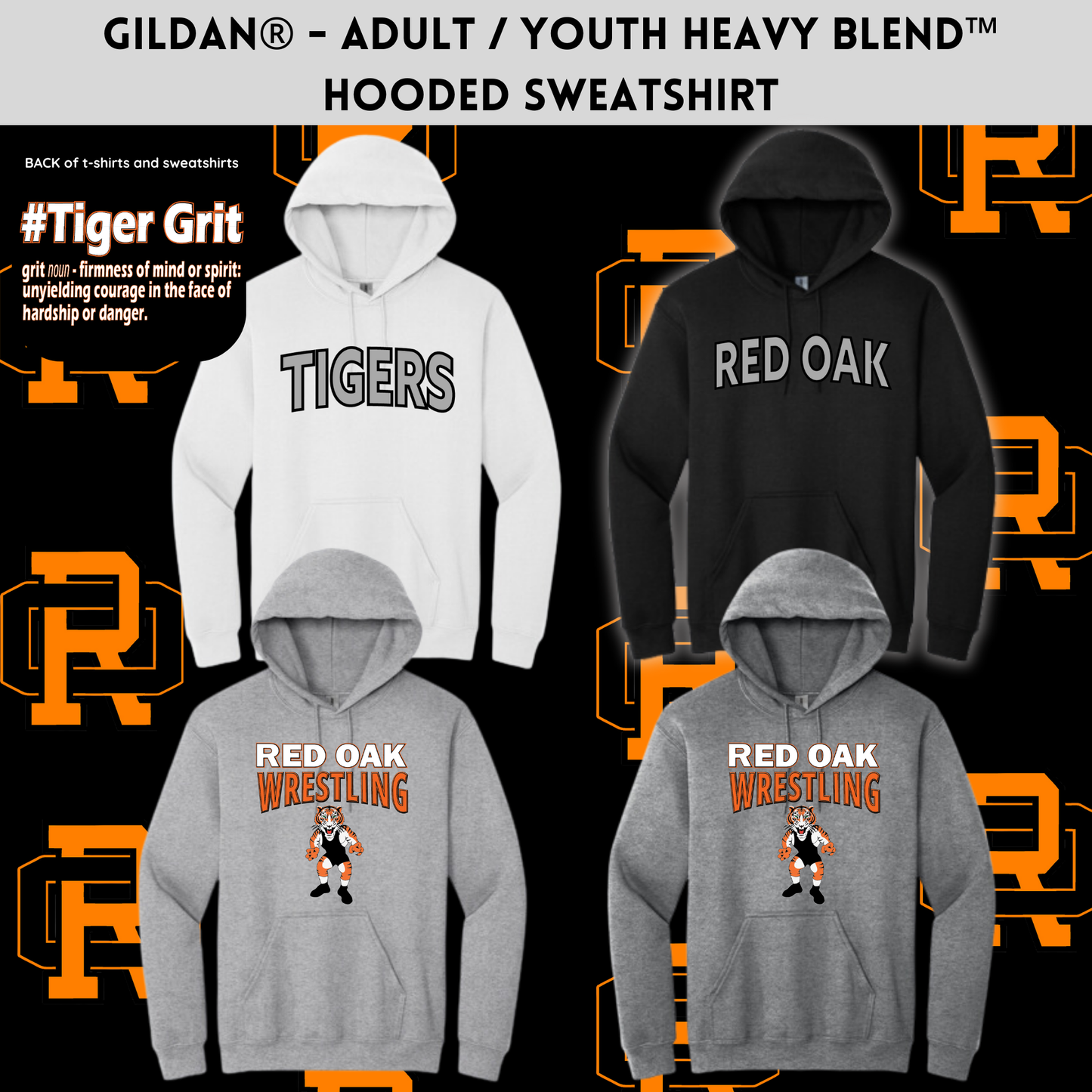 ROTW Gildan Hoodie YOUTH - ADULT