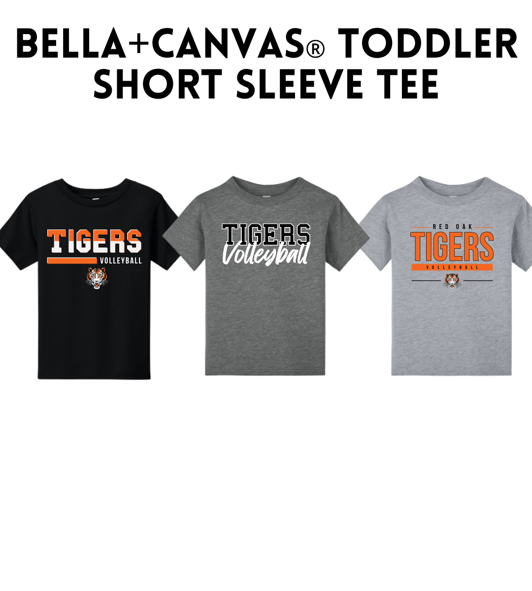 ROVB26 BC3001T BELLA+CANVAS® Toddler Short Sleeve Tee