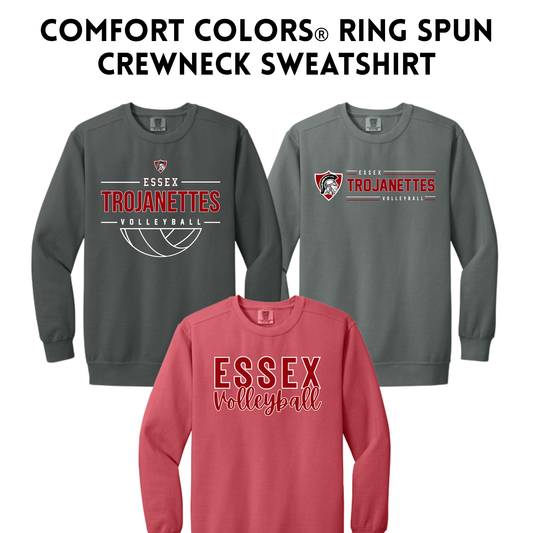 EVB26 1566 Comfort Colors® Ring Spun Crewneck Sweatshirt