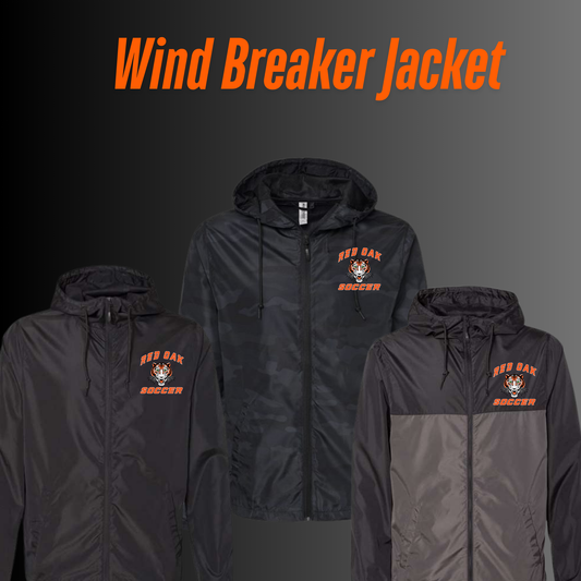 ROS26 21876 Men's Lightweight Windbreaker Full-Zip Jacket