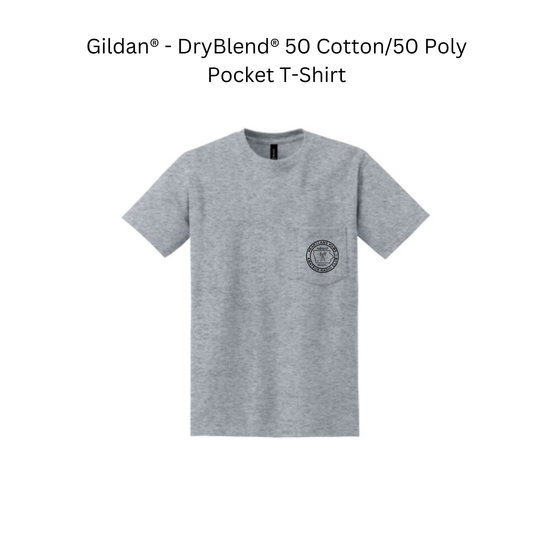 AM Mills County Gildan® - DryBlend Pocket T-Shirt