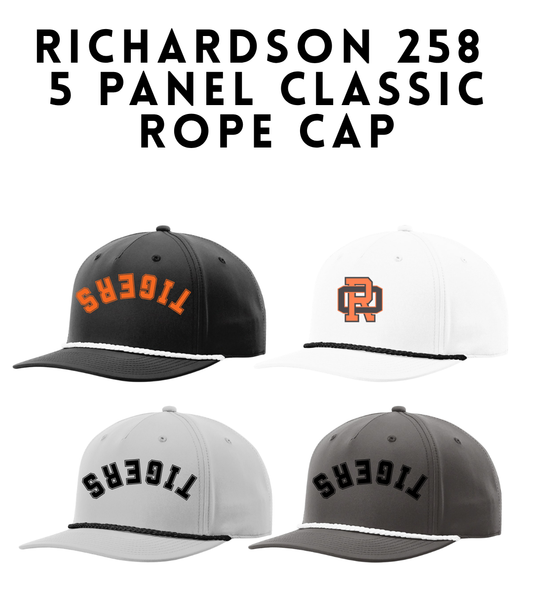 ROFB26 258 Richardson 5-Panel Classic Rope Cap