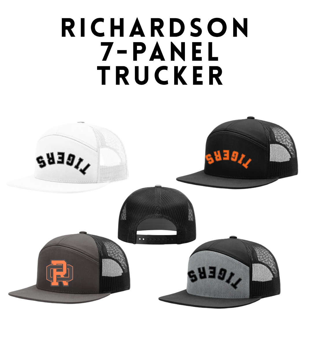 ROFB26  168 Richardson 7-Panel Trucker