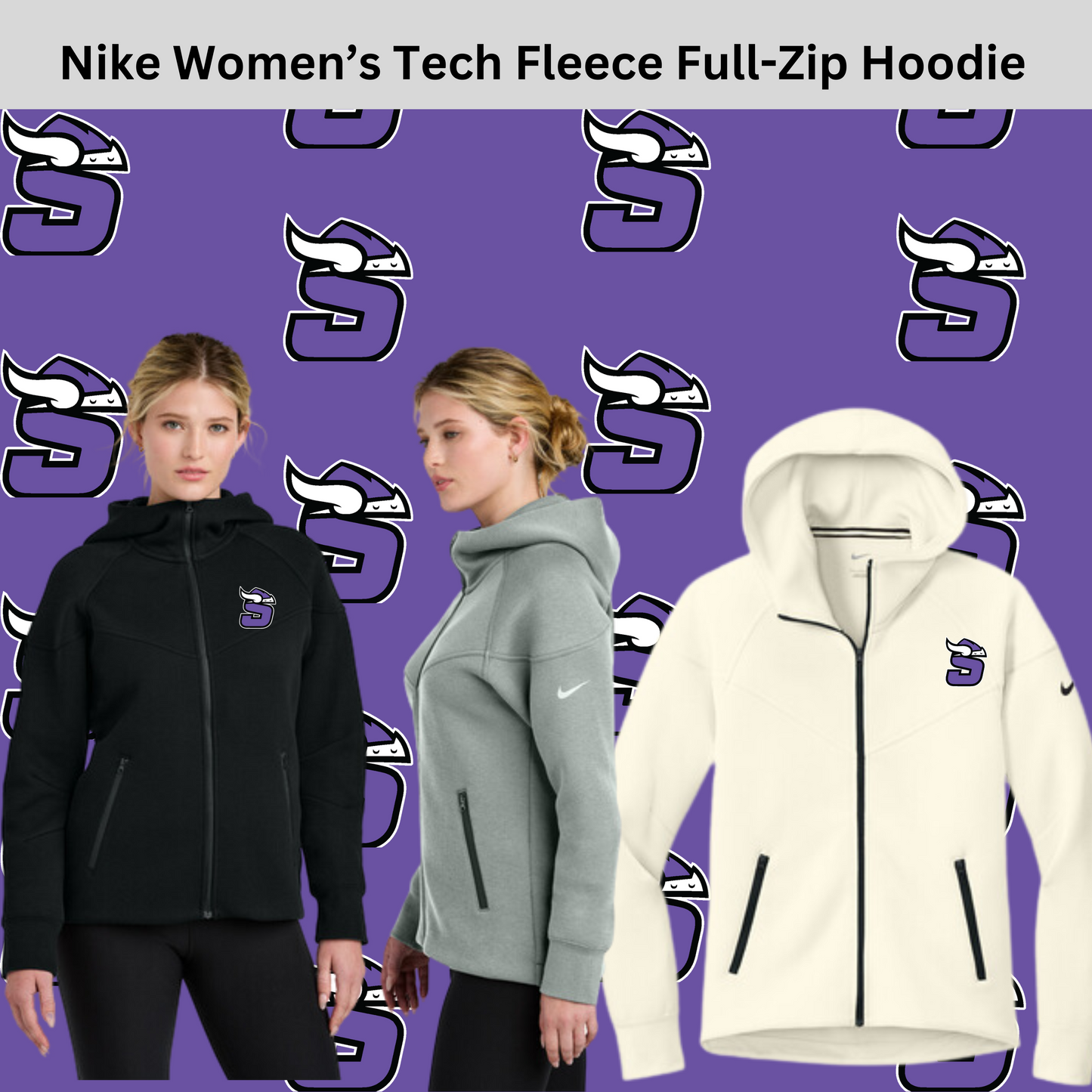 SBB Nike LADIES Tech Fleece Full-Zip Hoodie