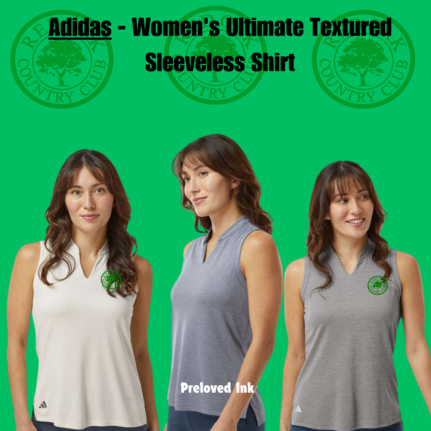 ROCC Adidas - Women's Ultimate Textured Sleeveless Shirt