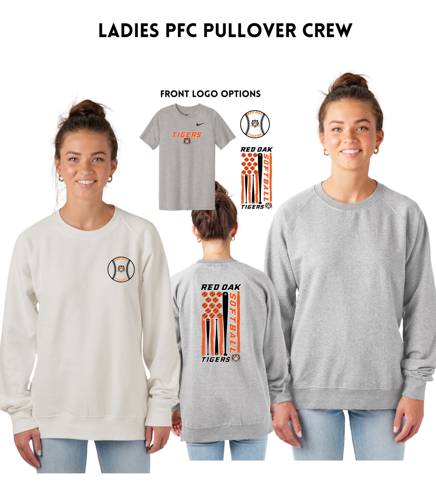 ROSOFT24 Enza Ladies PFC Pullover Crew