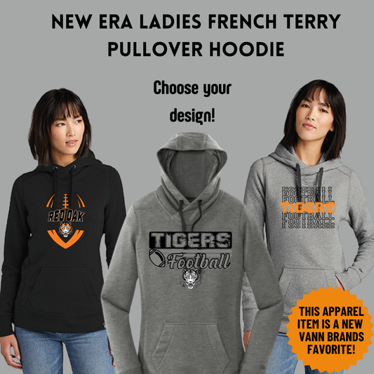 ROFB24 NEW ERA Ladies FRENCH TERRY PULLOVER Hoodie