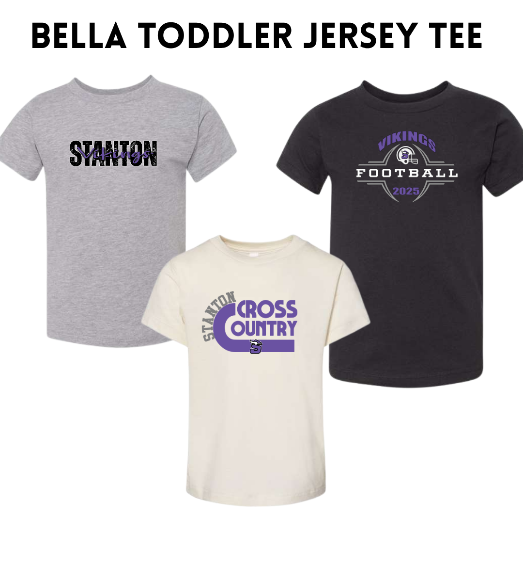 SB25 Bella & Canvas Toddler Jersey Tee
