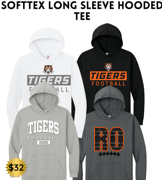 ROFB25 Softek Long Sleeve Hooded Tee