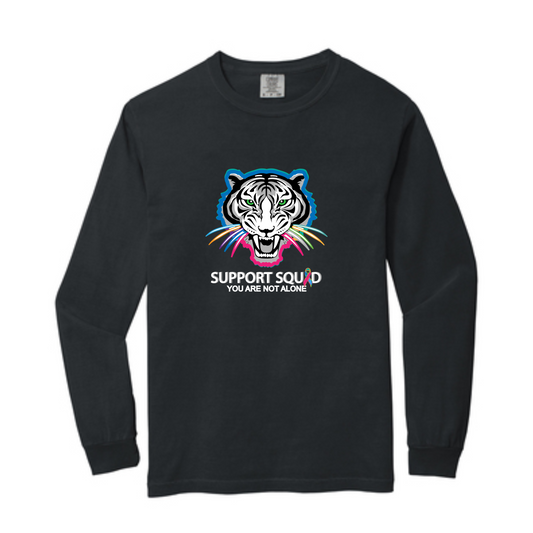 TSS Tiger Squad Long sleeve Comfort Colors T-Shirt