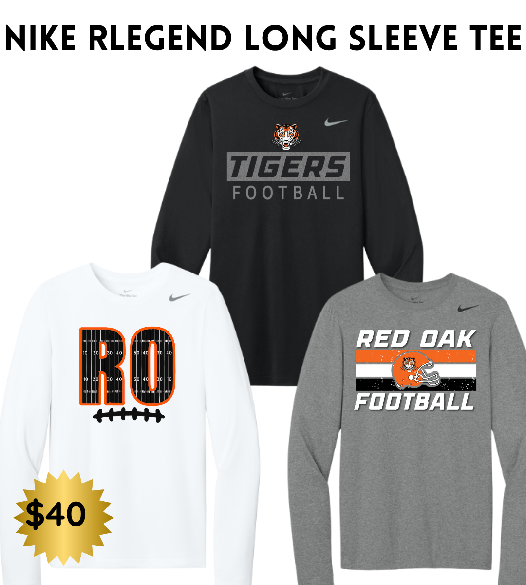 ROFB25 Nike rLegend Long Sleeve Tee