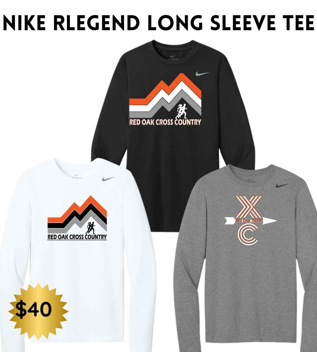 ROCC25 Nike rLegend Long Sleeve Tee