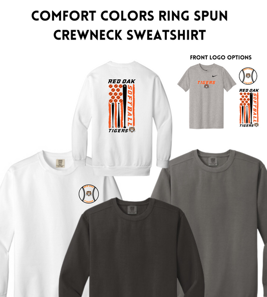 ROSOFT24 Comfort Colors ® Ring Spun Crewneck Sweatshirt
