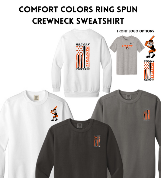 ROBASE24 Comfort Colors ® Ring Spun Crewneck Sweatshirt