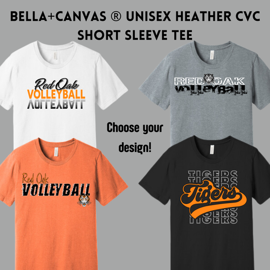 ROVB24 BELLA+CANVAS ® Unisex Heather CVC Short Sleeve Tee