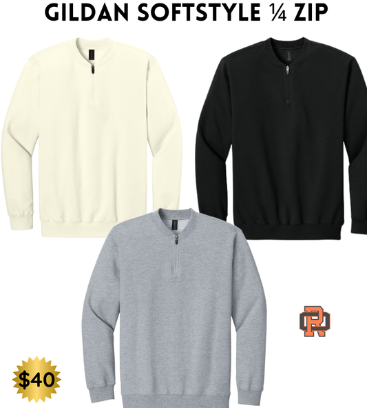 ROCC25 Gildan Softstyle® Midweight Fleece 1/4-Zip (Unisex)