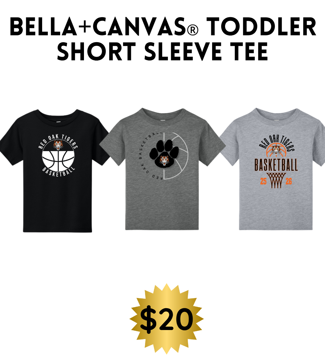 ROBB2526 Bella & Canvas Toddler Jersey Tee