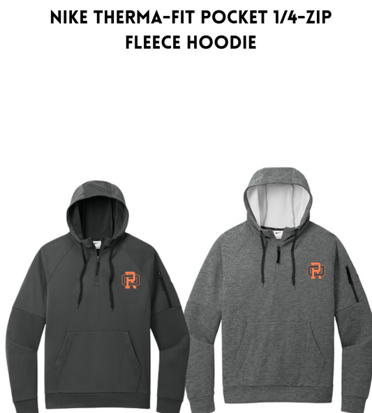 ROBASE24  Nike Therma-FIT Pocket 1/4-Zip Fleece Hoodie