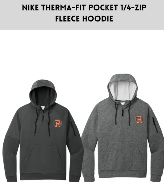ROSOFT24  Nike Therma-FIT Pocket 1/4-Zip Fleece Hoodie