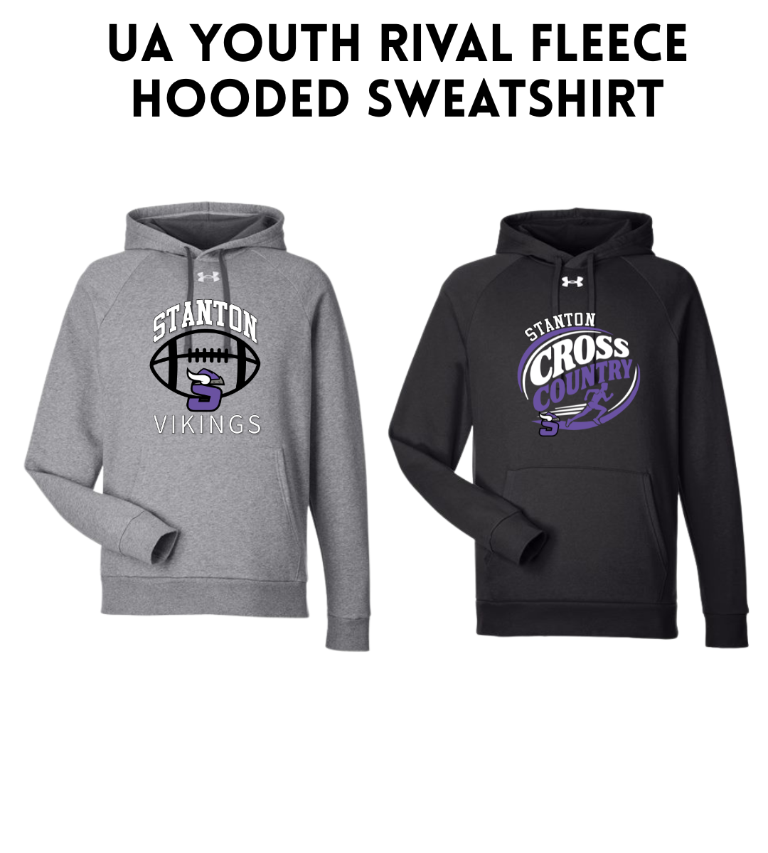 SB26 Under Armour Rival Fleece Youth Hoodie