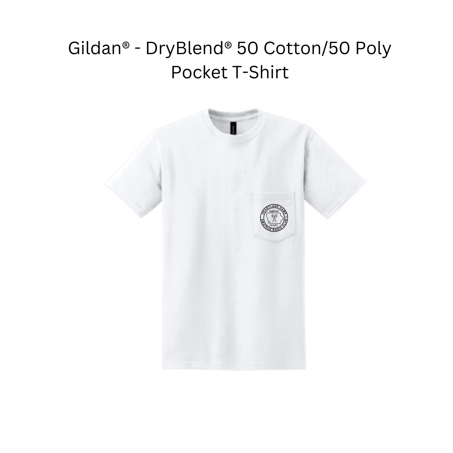 AM Mills County Gildan® - DryBlend Pocket T-Shirt