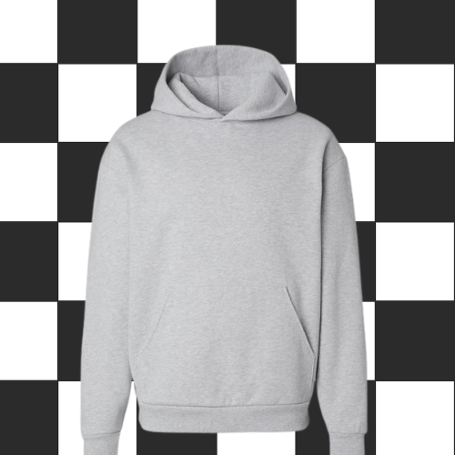 Independent Heavyweight Hooded Sweatshirt - Heather Grey