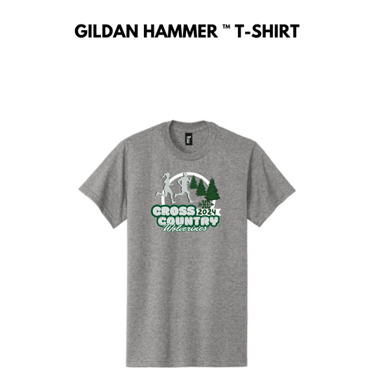 EM Gildan Hammer ® T-Shirt (Adult ) CROSS COUNTRY