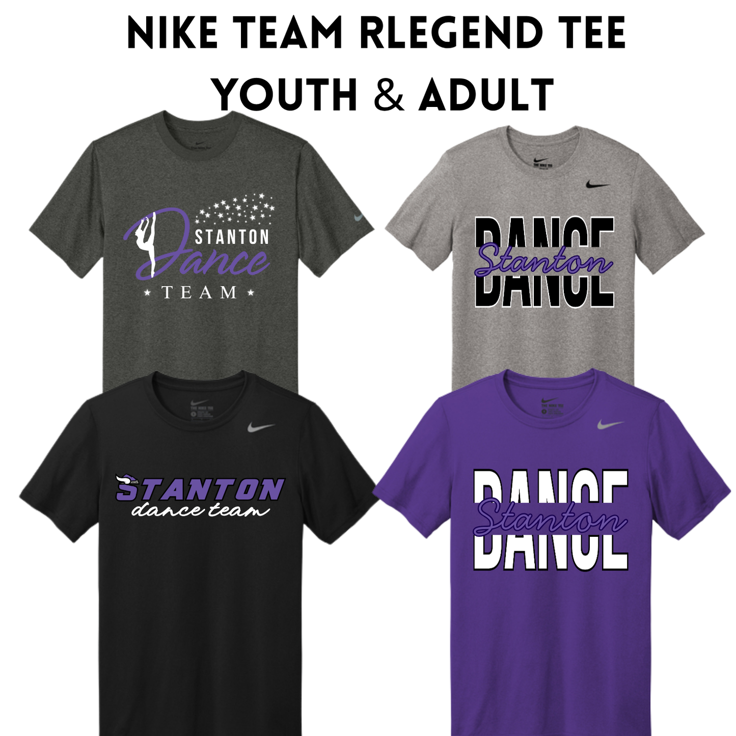 SDT26 NKDX8787 Nike Youth & Adult Swoosh Sleeve rLegend Tee