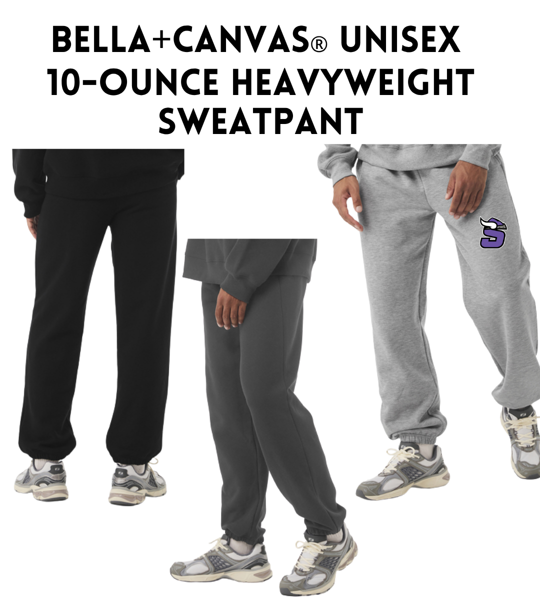 SB26 BELLA+CANVAS® Unisex  10-Ounce Heavyweight Sweatpant