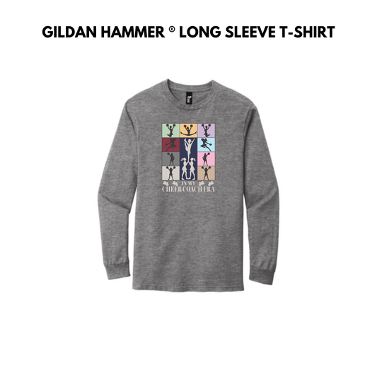 EM Gildan Long Sleeve Hammer  T-Shirt - CHEER